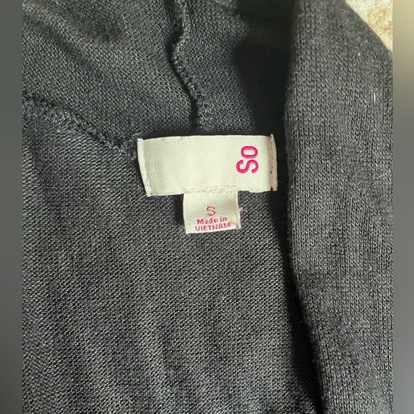 black SO cardigan - Picture 3 of 3